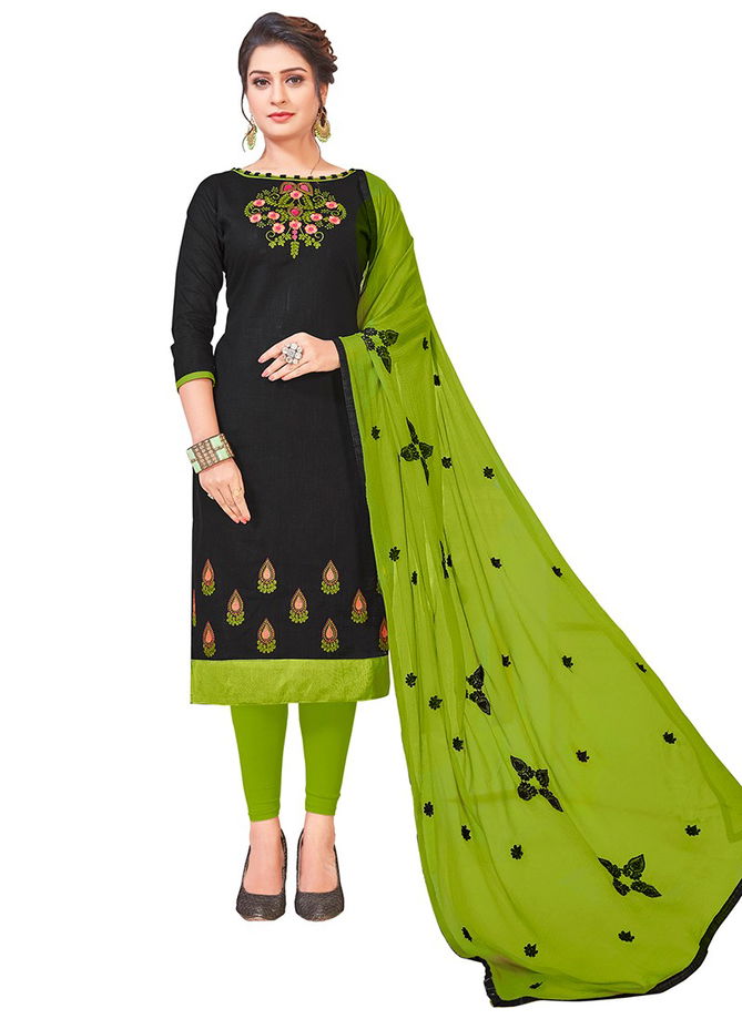 Black Colour Maahi Rahul NX New Ethnic Wear Cotton Salwar Suit Collection 1002